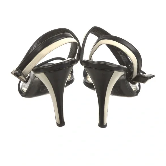 ❌❌SOLD❌❌AUTH Chanel Heels Sandals Sz 39 - Picture 4 of 5